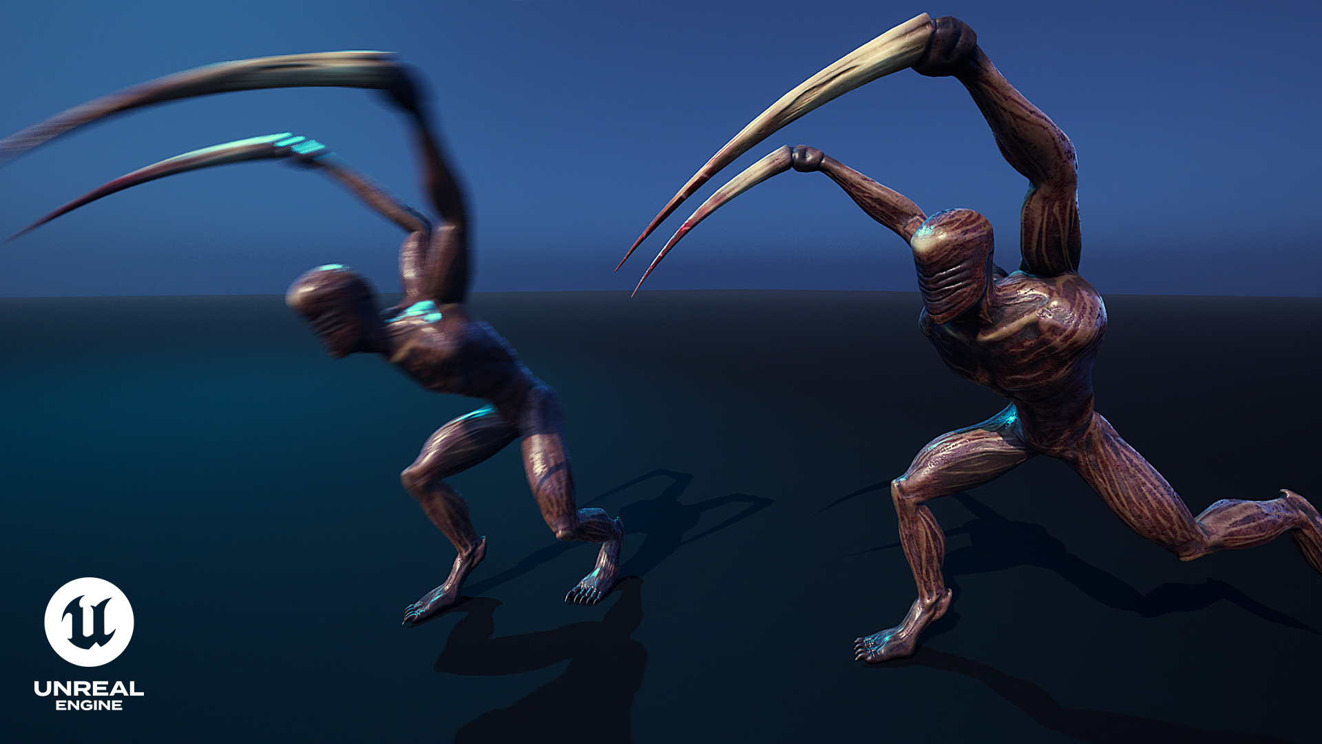 3D Demon - Horror Character - Animated Low-poly 3D model_5