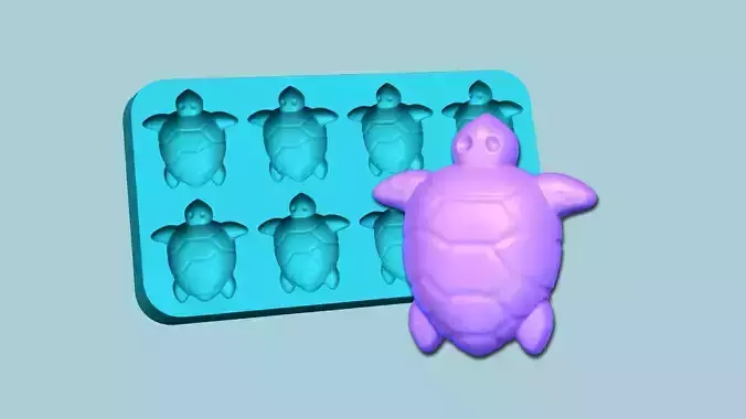 Jelly Candy Molding Turtle - Gummy Mould