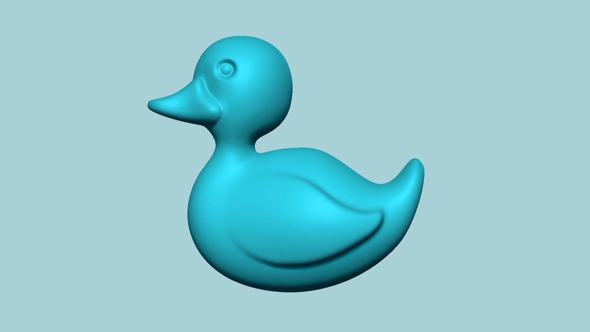Jelly Candy Molding Duck - Gummy Mould 3D print model_3