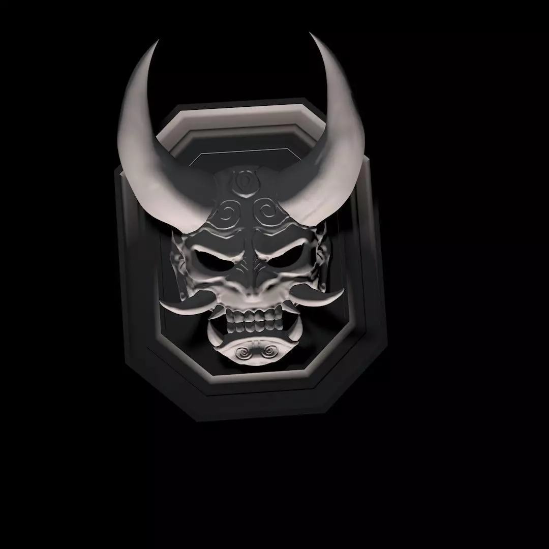 Oni mask 3D print model