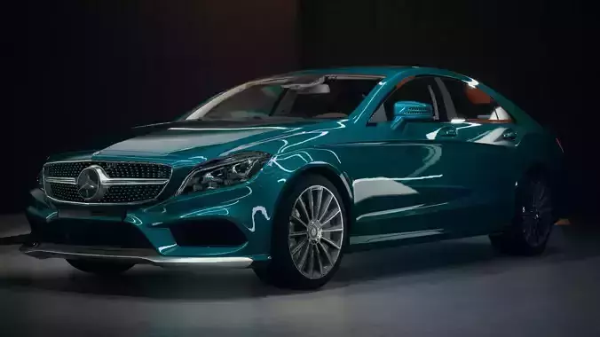 Mercedes Benz CLS 500 3D Modeling 
