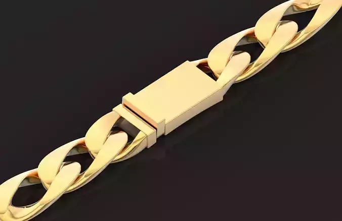  cuban bracelet lock Solid Thick Clasp Hip Hop