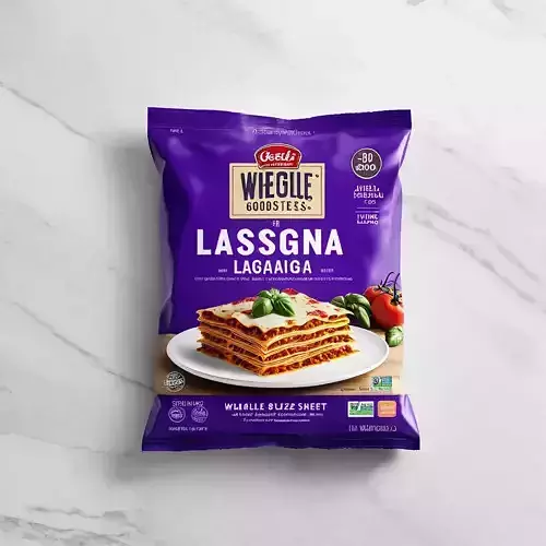  Wholegrain Lasagna Sheets Low-poly 3D model