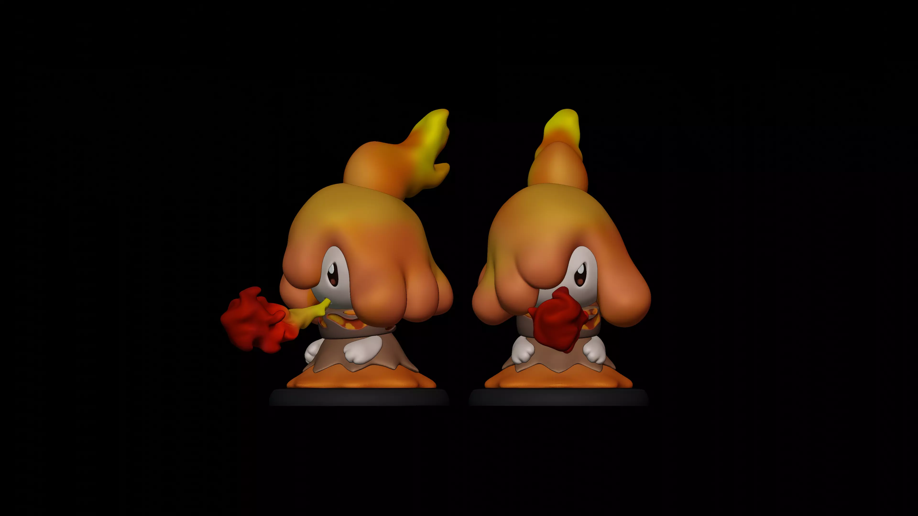 Flambelle Palworld Figure 3D print model