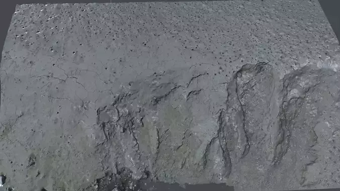 Terrain 0001 foreshore Mud round Photogrammetry 