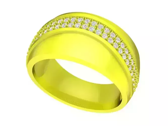 4543 Korean Style Fashion Diamond Women Ring