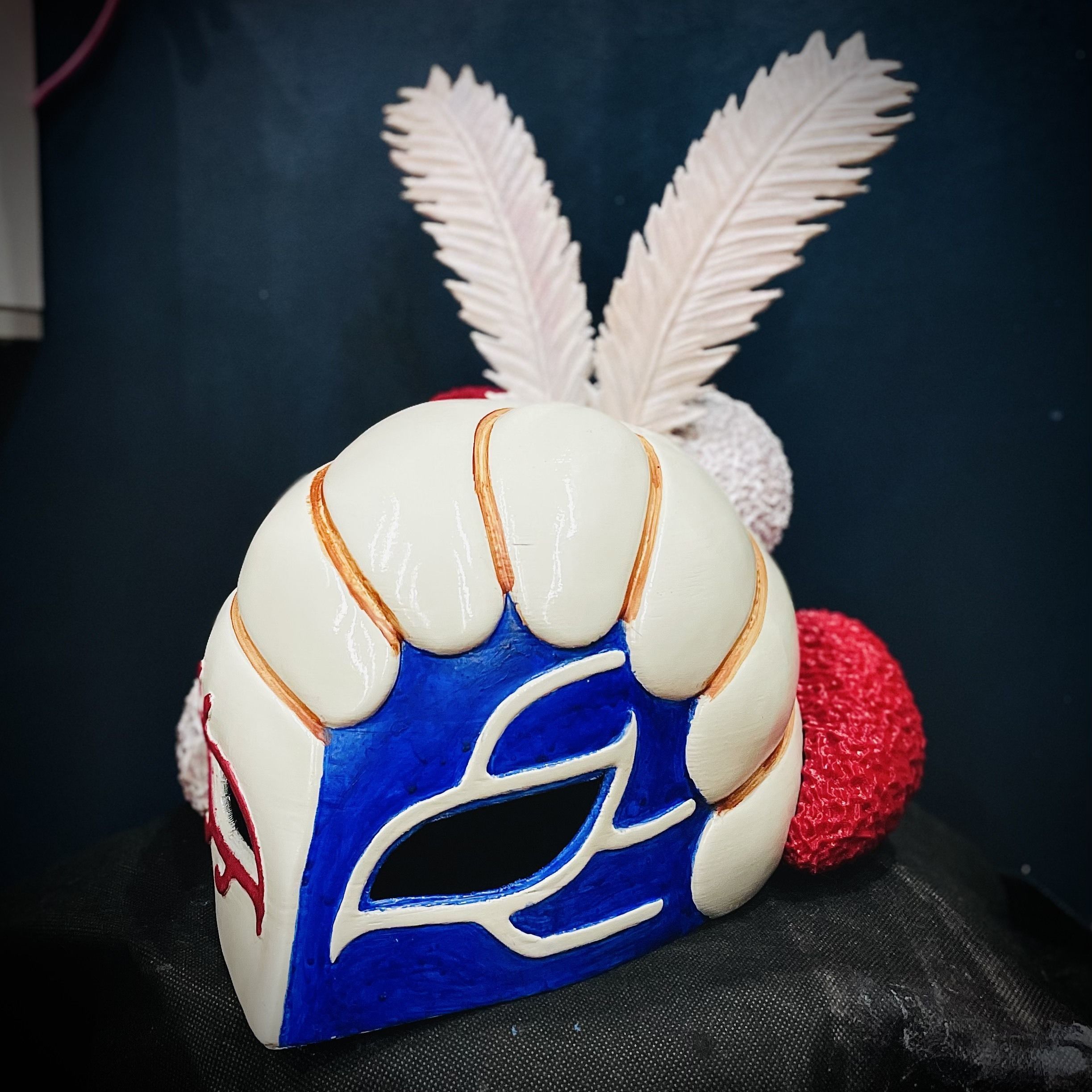 William Vengeance Mask - Black Clover Cosplay 3D print model_3