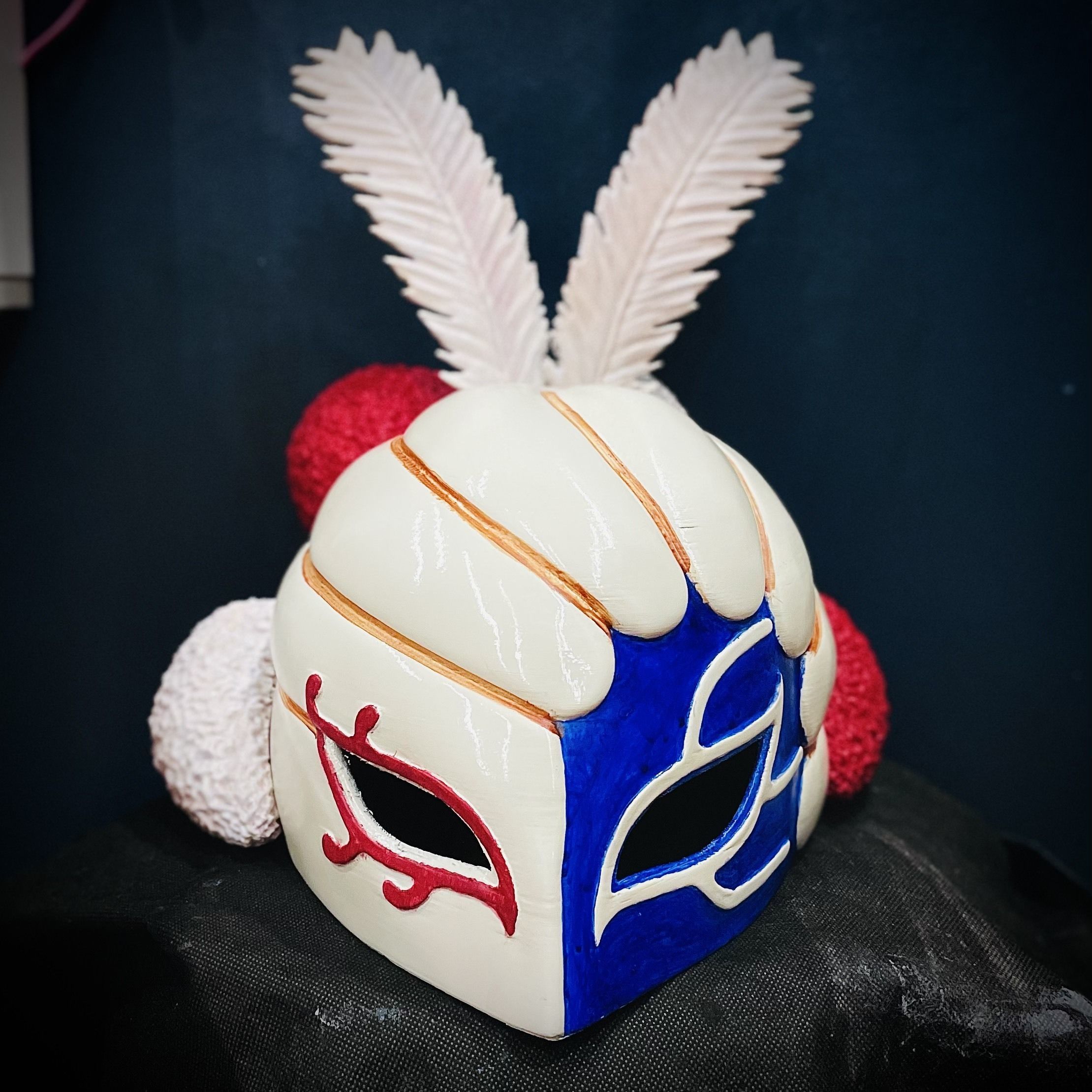 William Vengeance Mask - Black Clover Cosplay 3D print model_2