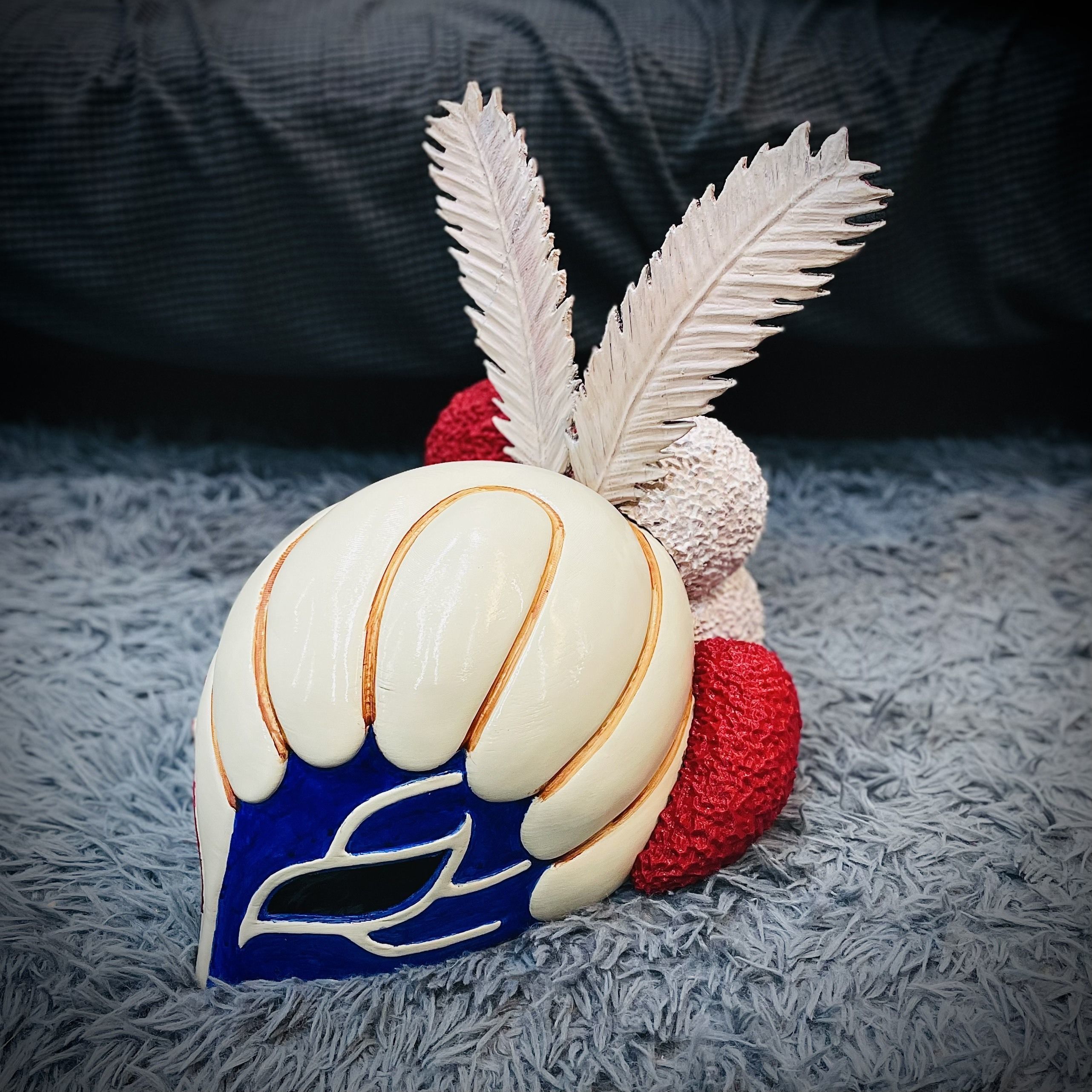 William Vengeance Mask - Black Clover Cosplay 3D print model_6