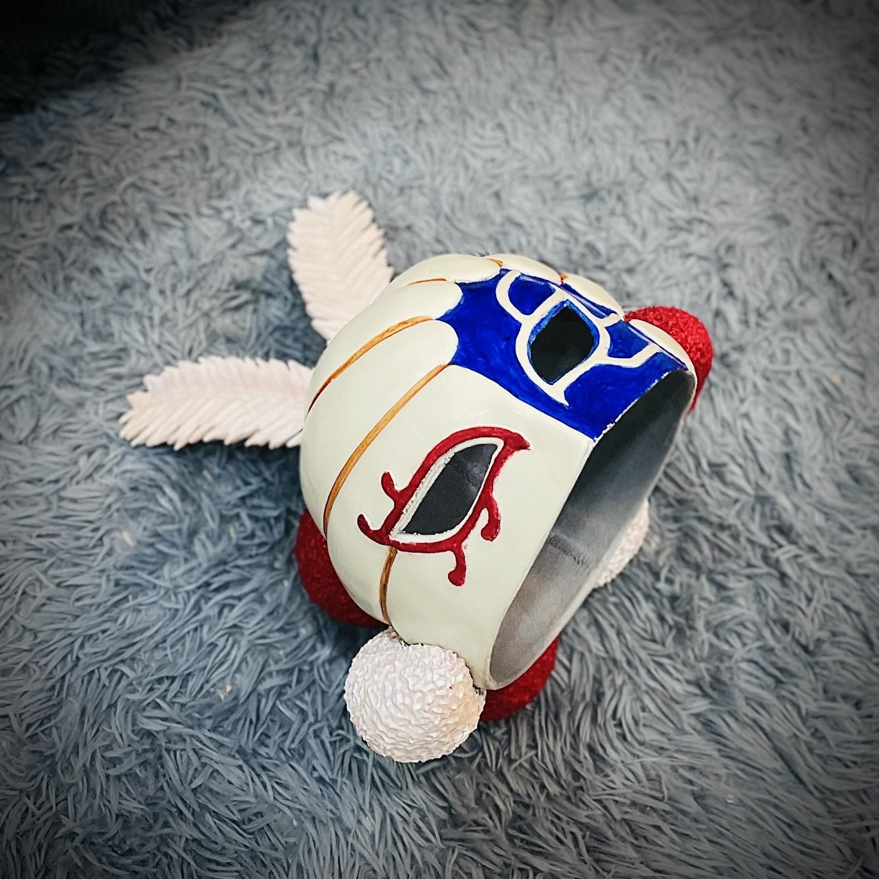 William Vengeance Mask - Black Clover Cosplay 3D print model_5