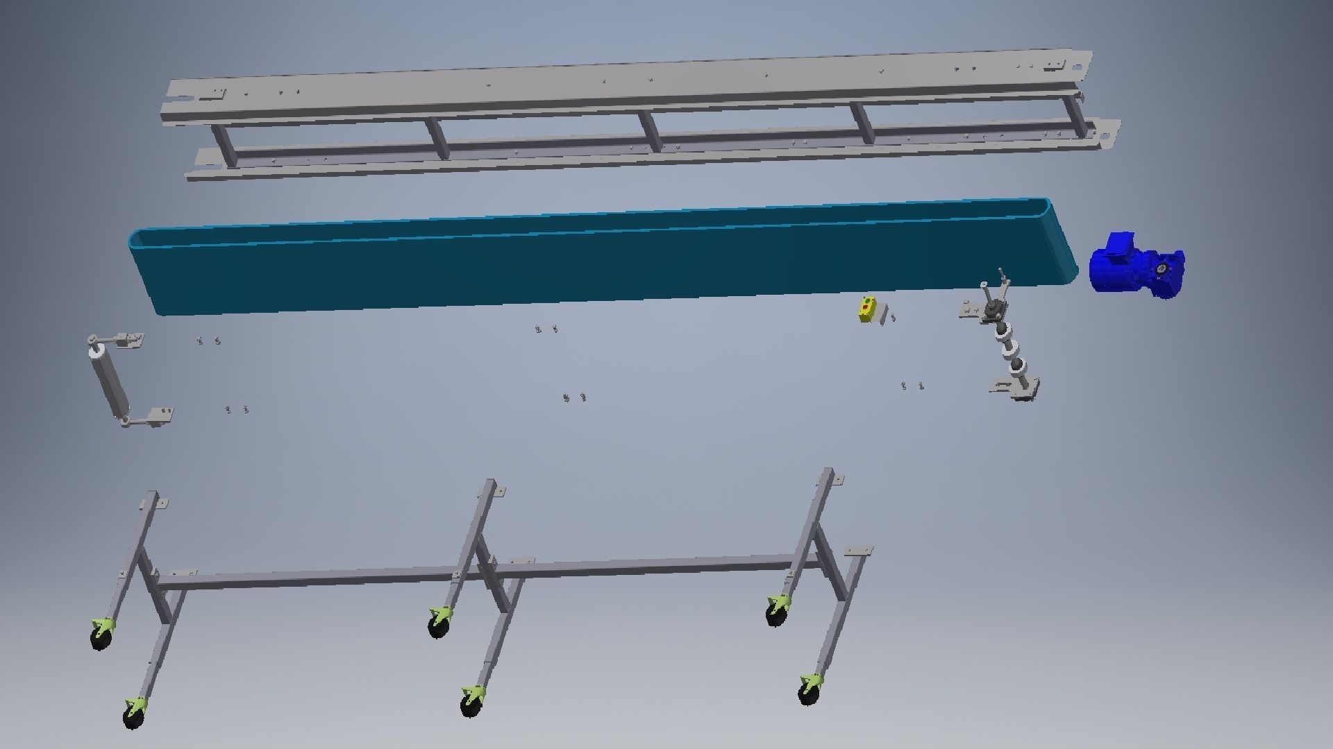 Industrial Conveyors and Chains 3D model_18