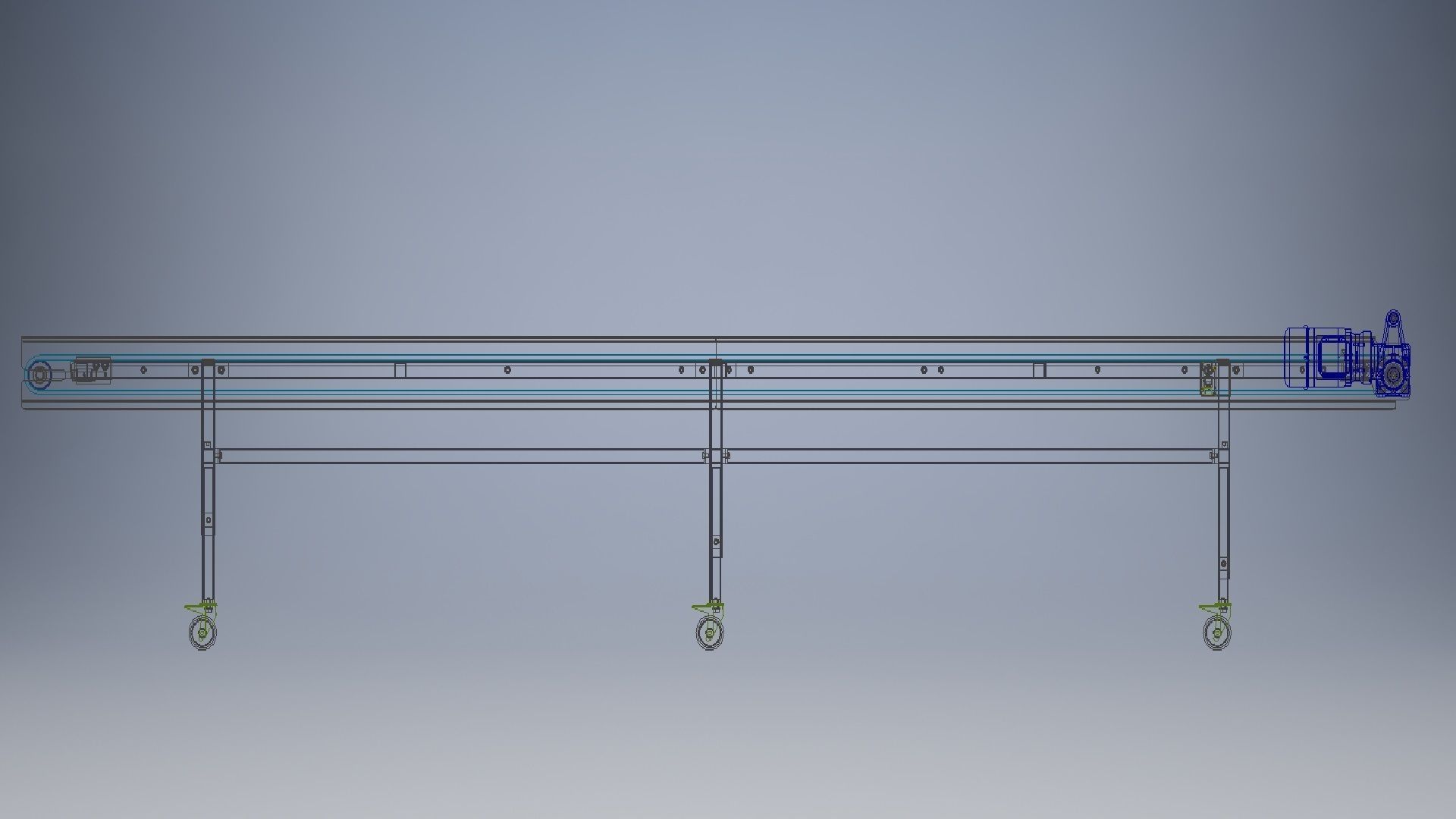 Industrial Conveyors and Chains 3D model_16