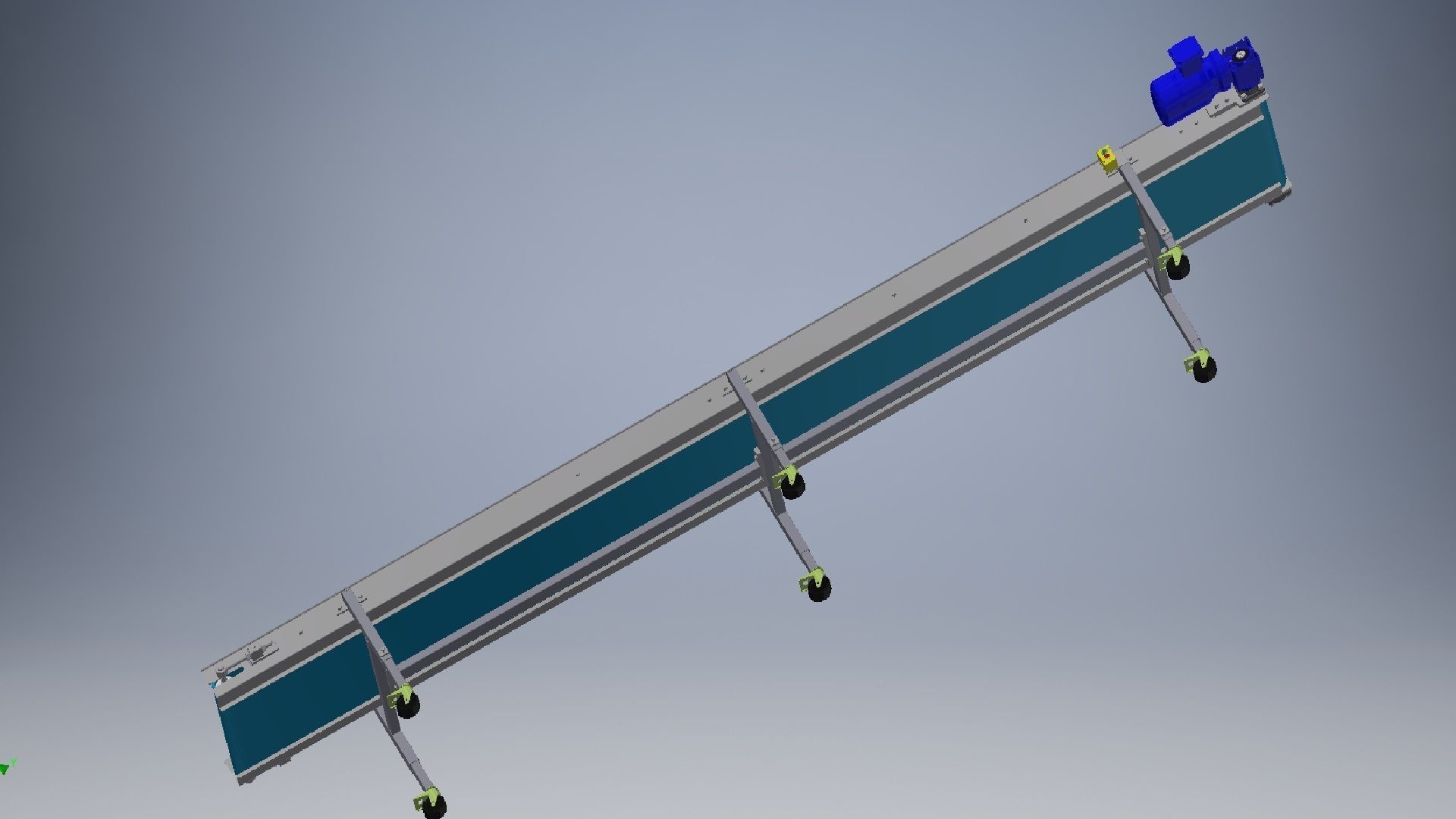 Industrial Conveyors and Chains 3D model_12