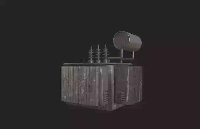 Power transformer  3D model