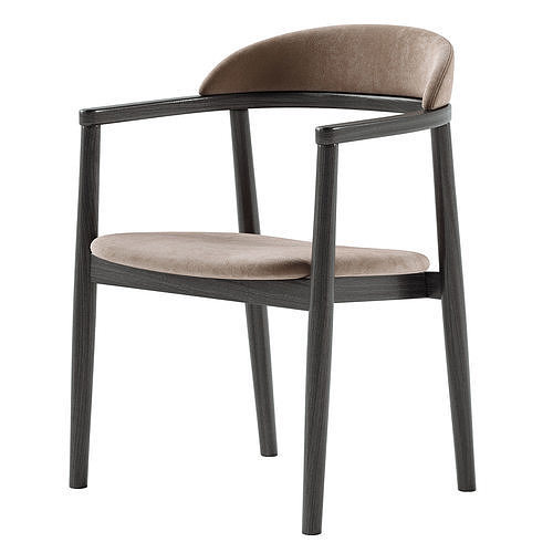 Odense dining chair 3D model