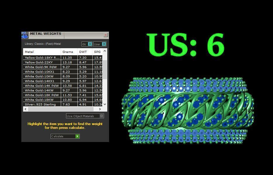 Cuban link band 3D print model_13