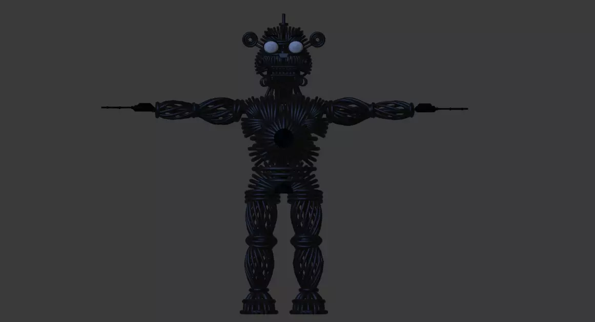 Yenndo Low-poly 3D model_0