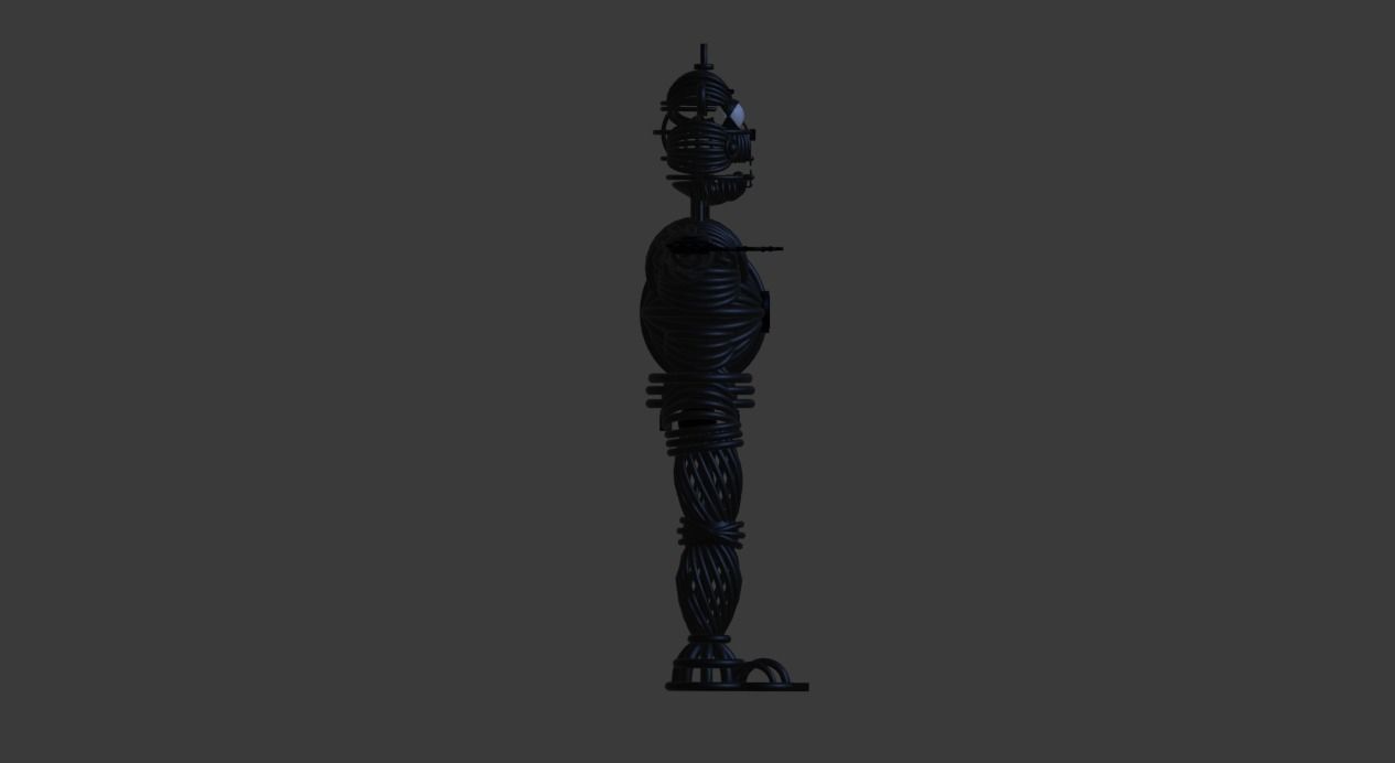 Yenndo Low-poly 3D model_3