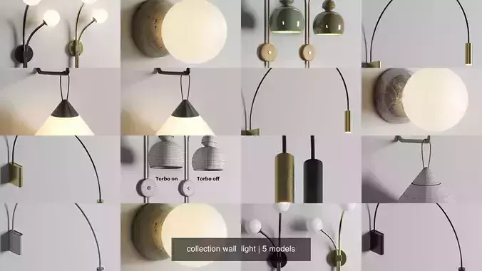 collection wall  light 
