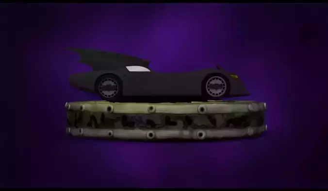 Batimovil 3D print model