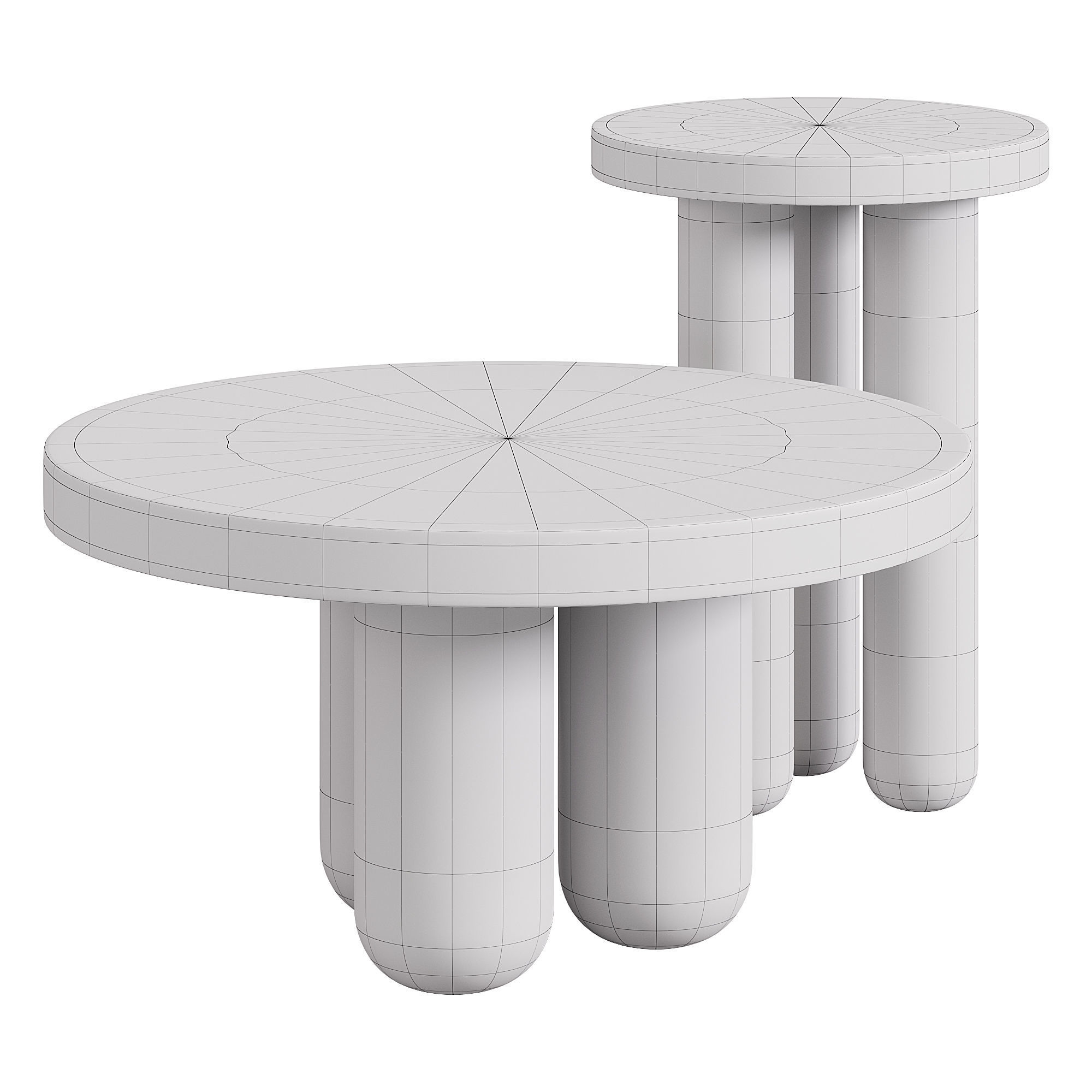 Coffee table Pecherytsia 3D model_2