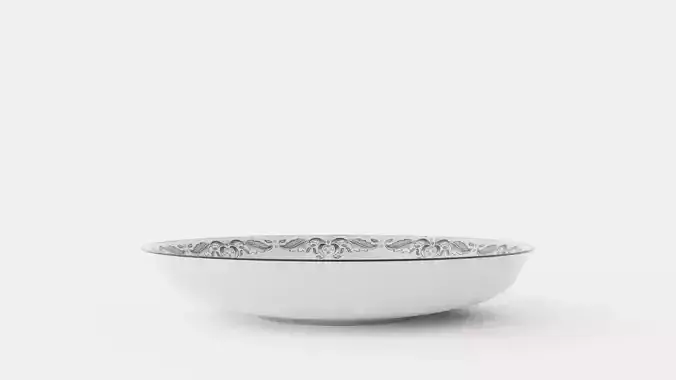 East India Black plate depth