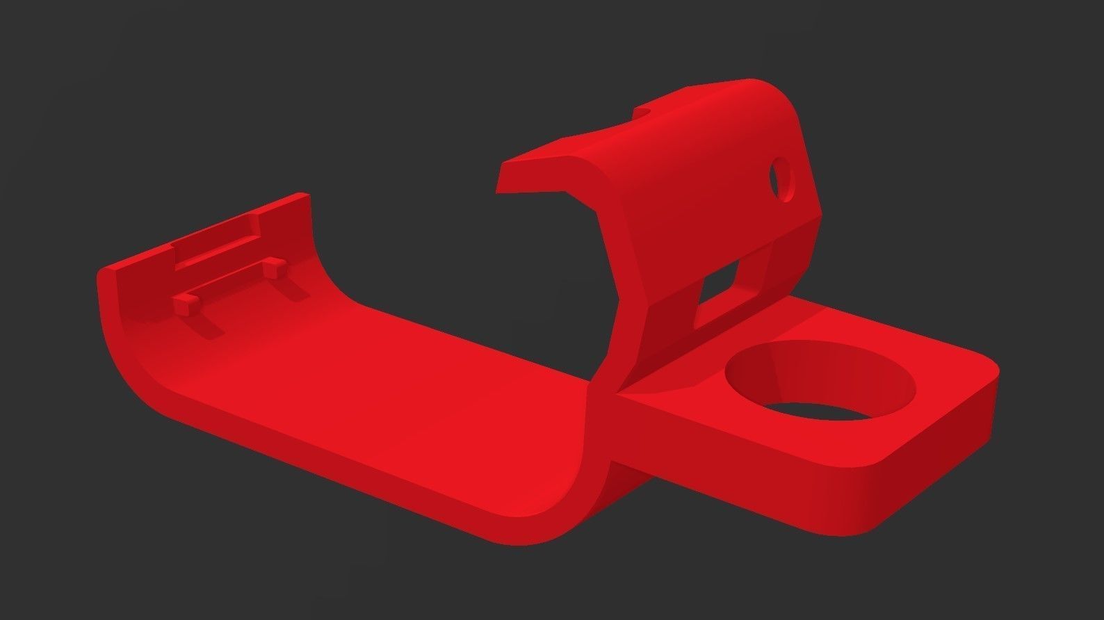 Xbox Controller Mount Loop Hanger Hoop 3D print model_4