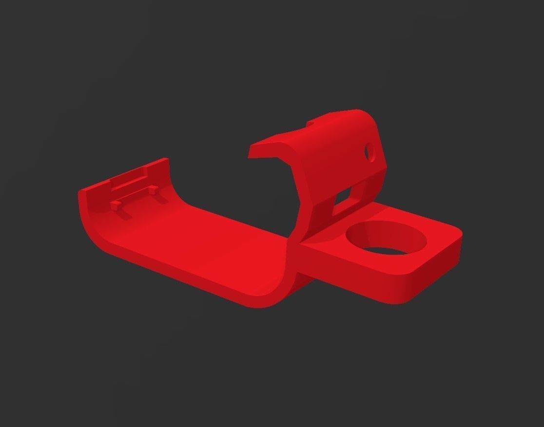 Xbox Controller Mount Loop Hanger Hoop 3D print model_3