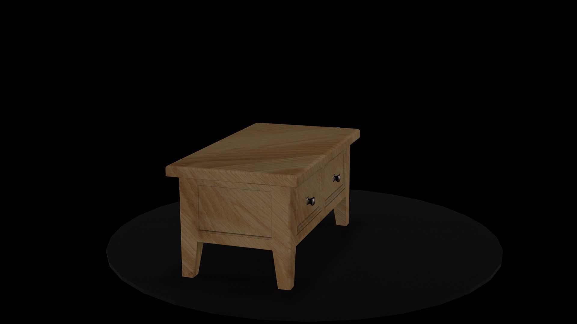 Drawer Chest 3D model_4
