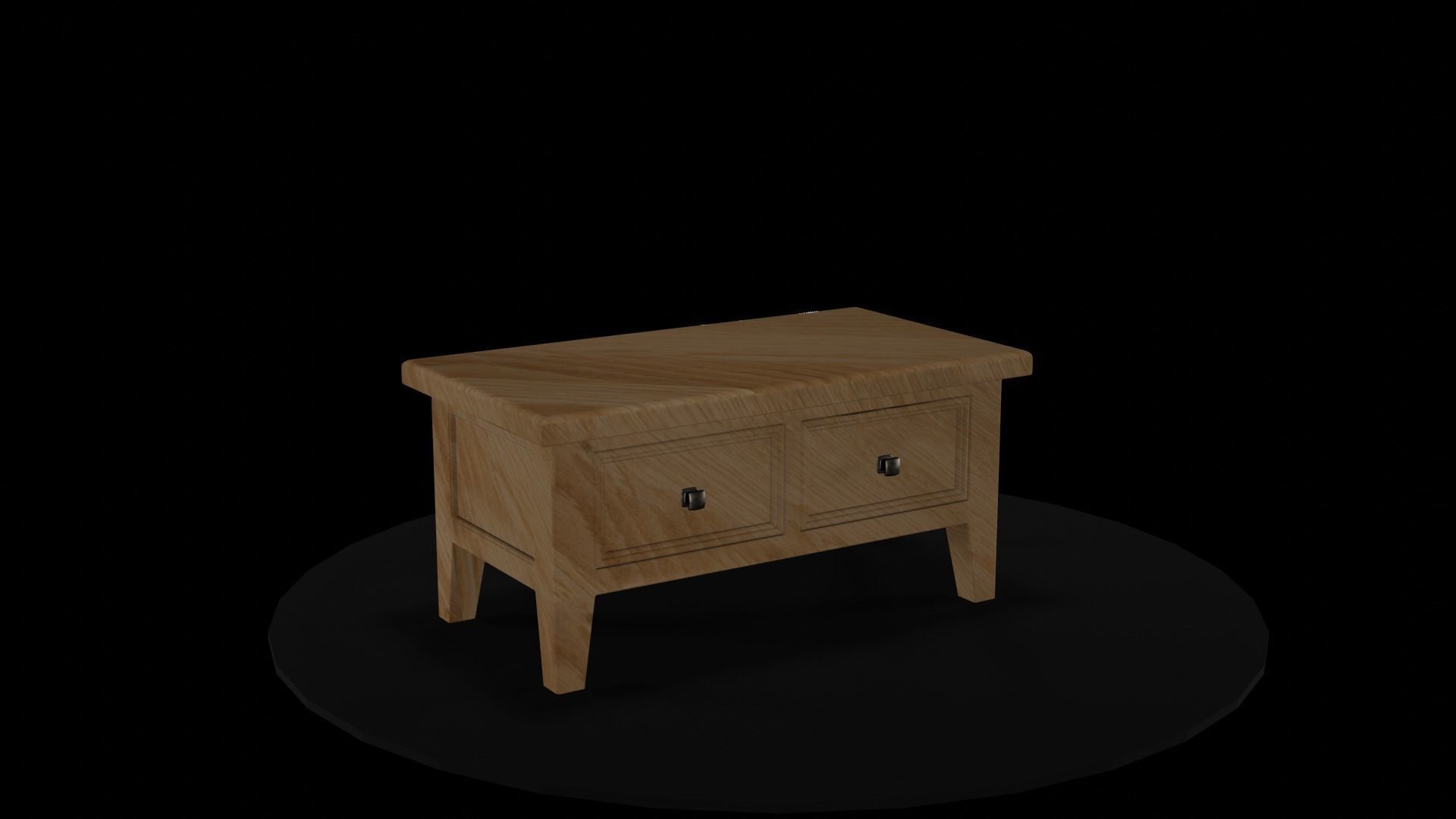 Drawer Chest 3D model_3