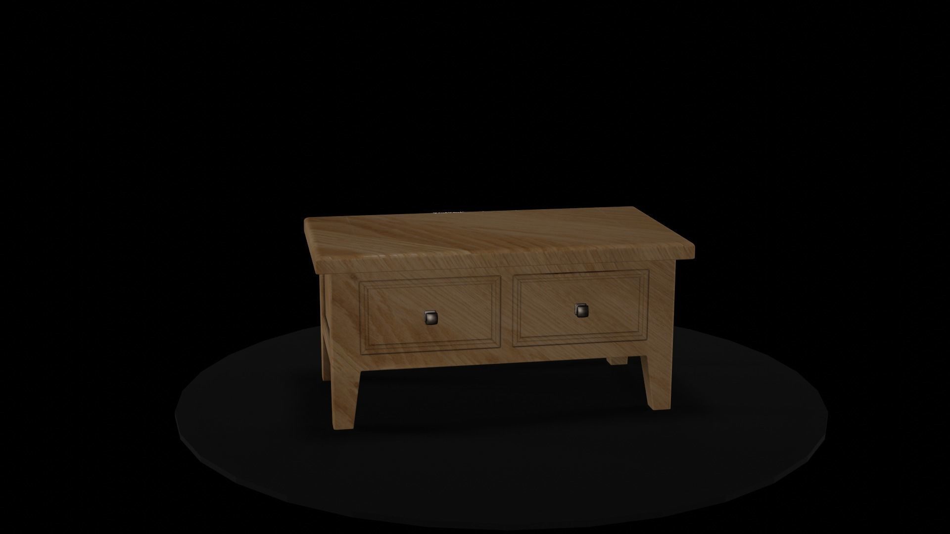 Drawer Chest 3D model_2