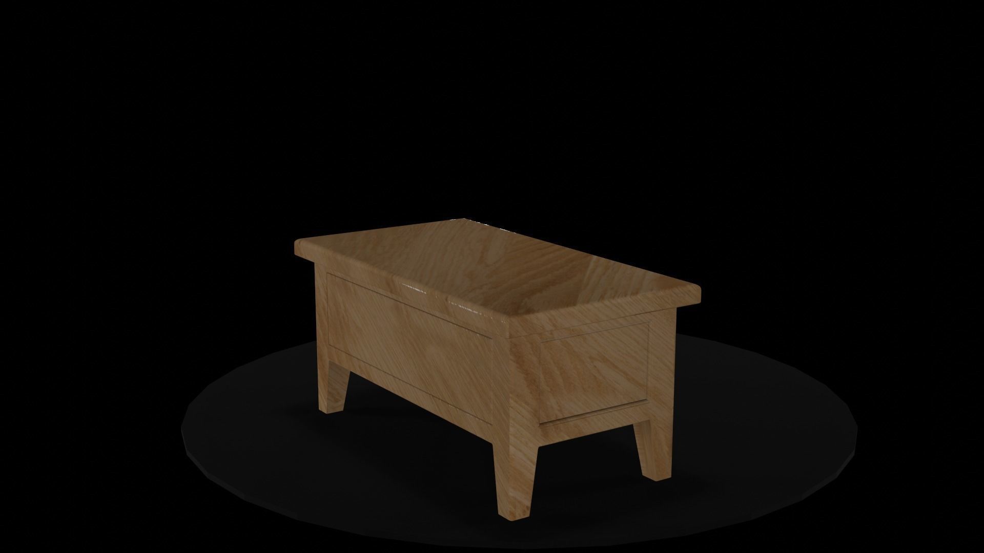 Drawer Chest 3D model_7