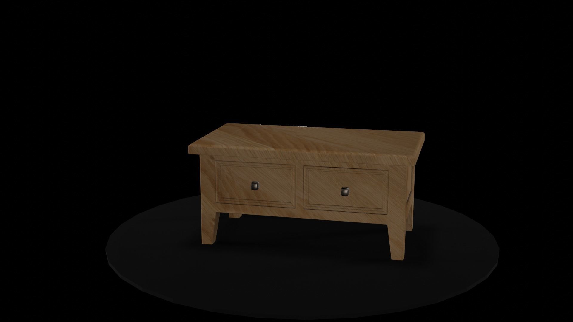 Drawer Chest 3D model_12