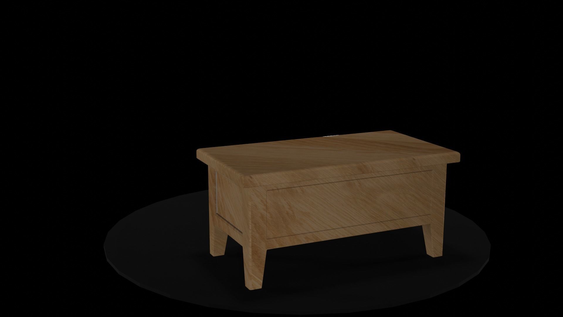 Drawer Chest 3D model_9