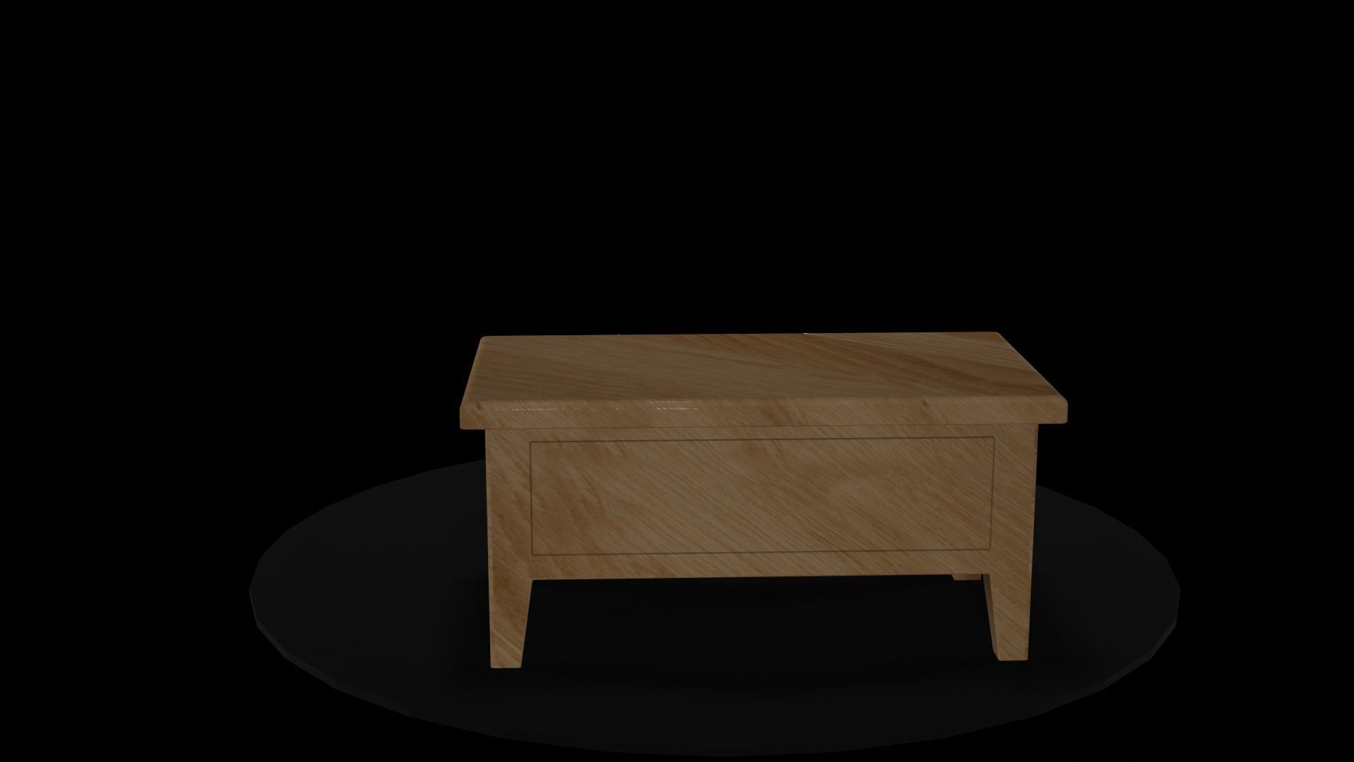 Drawer Chest 3D model_8