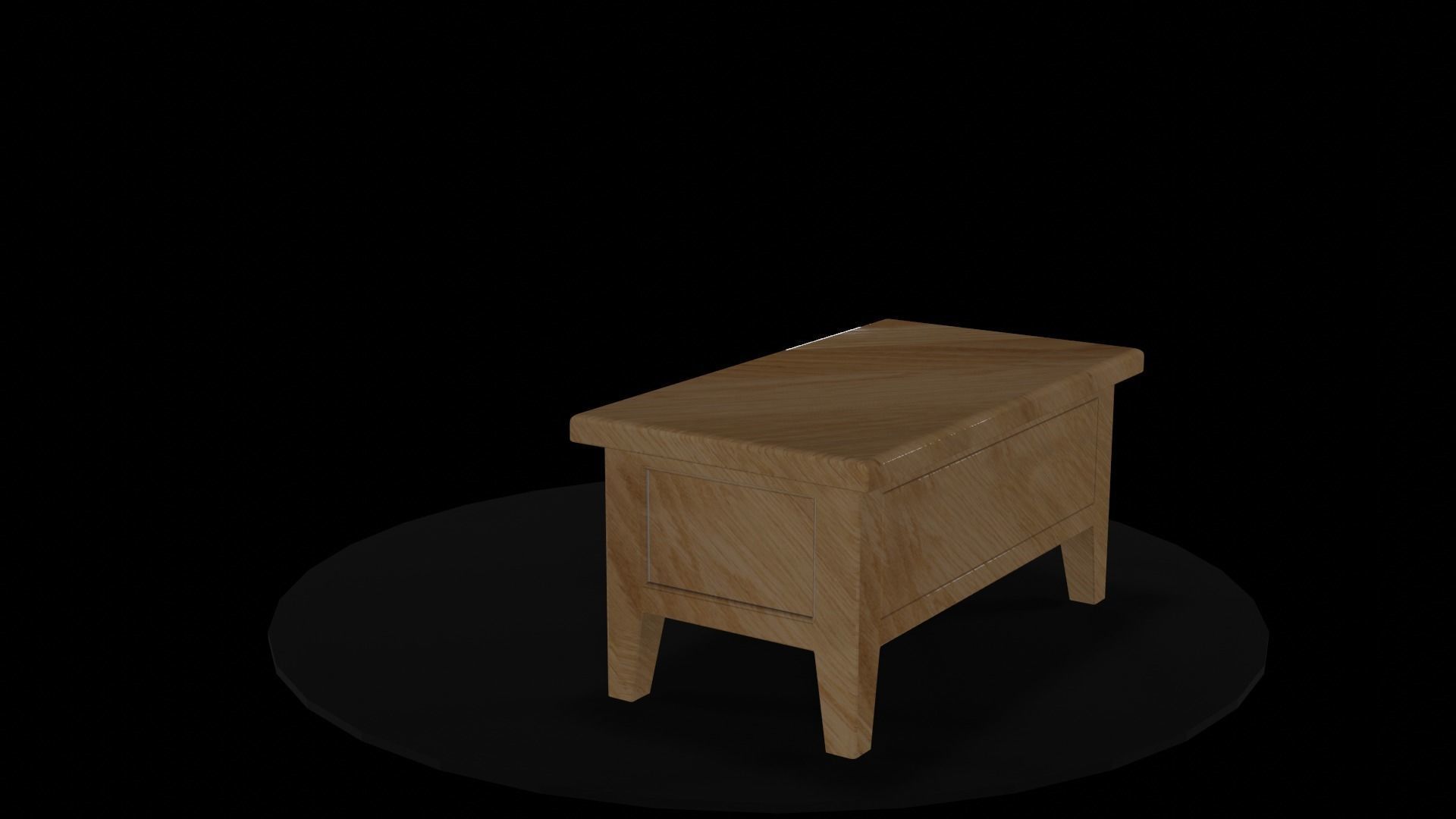 Drawer Chest 3D model_10