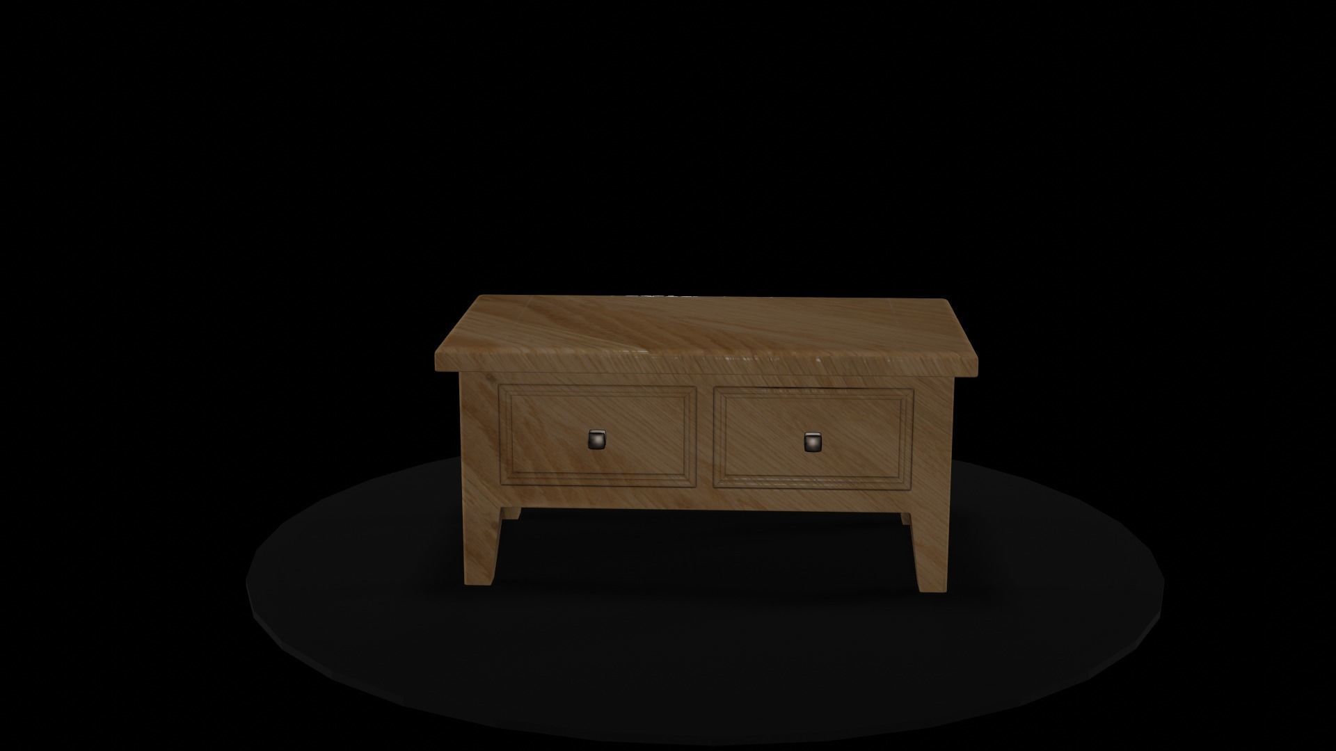 Drawer Chest 3D model_14