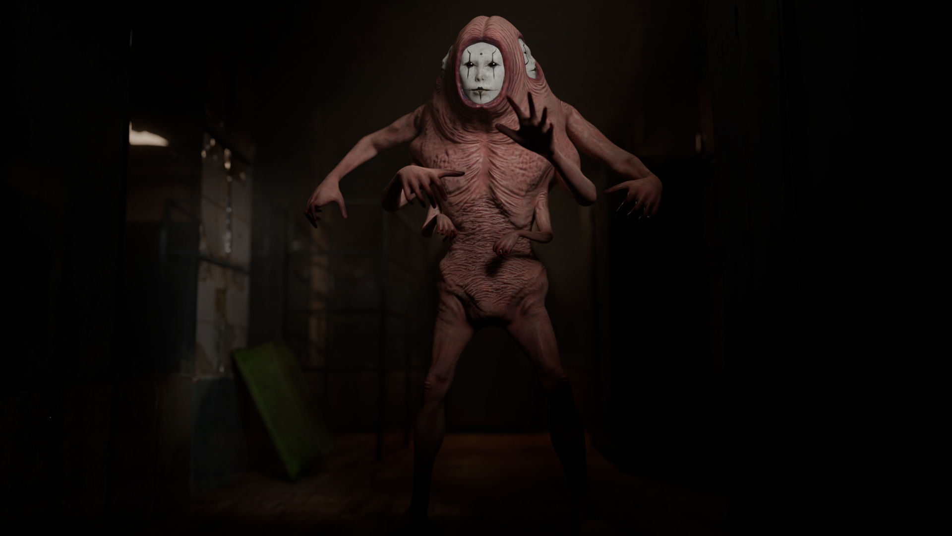 The Fantasy Monster game character for Horror and Fantasy games Low-poly 3D model_4