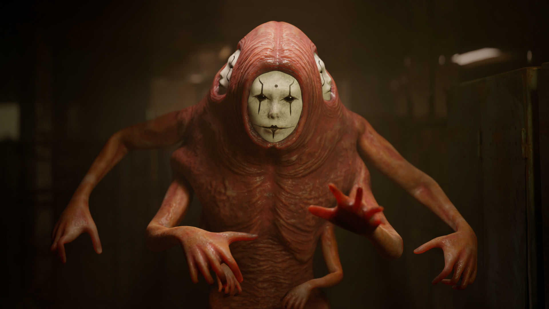 The Fantasy Monster game character for Horror and Fantasy games Low-poly 3D model_5