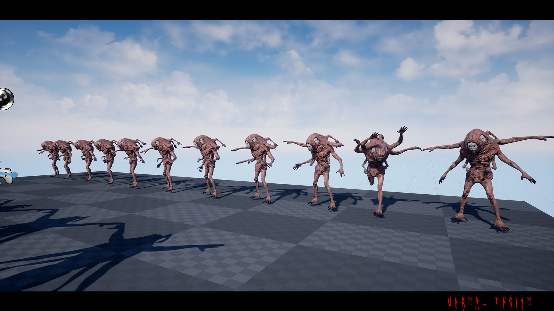 The Fantasy Monster game character for Horror and Fantasy games Low-poly 3D model_16