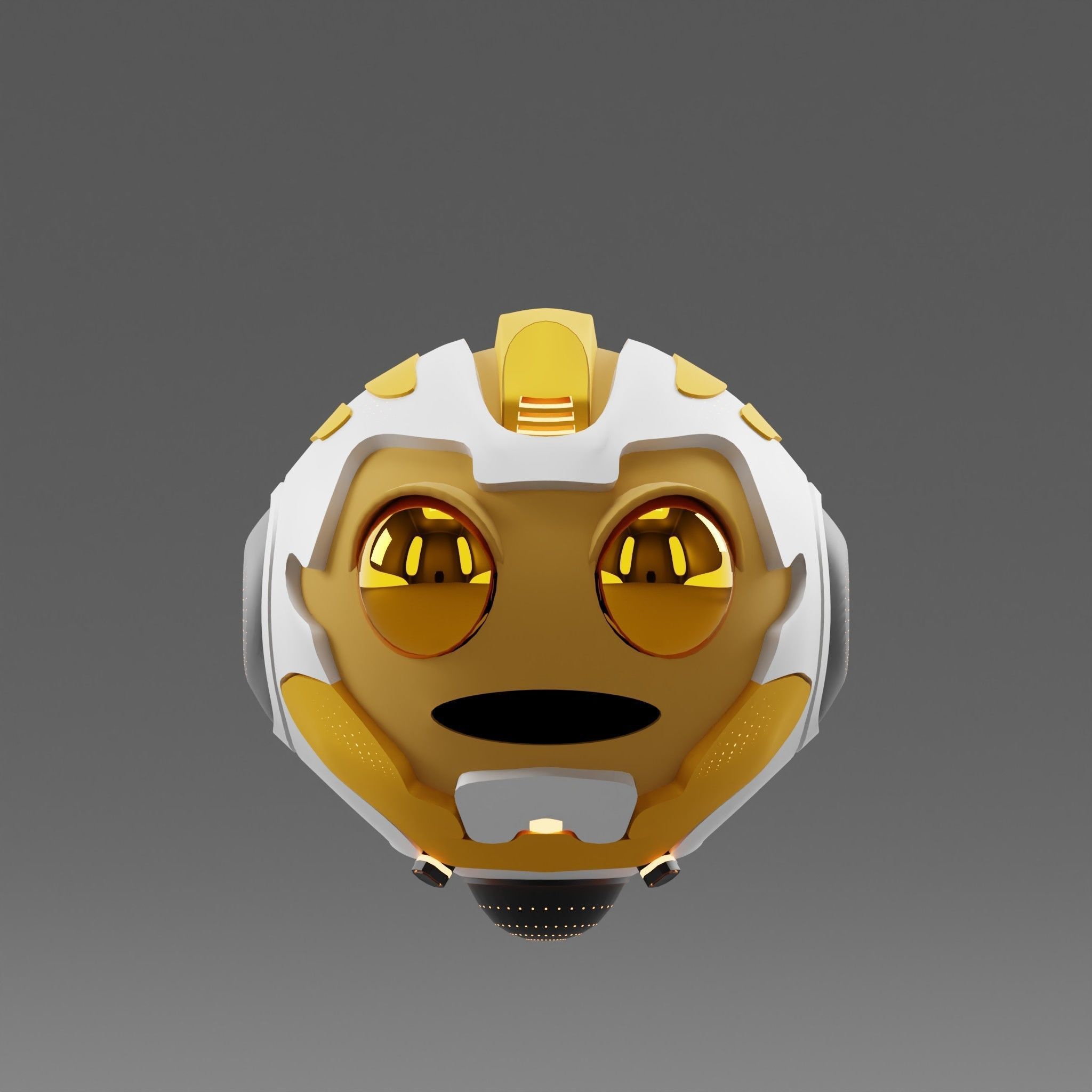 Multi purpose smily 3D model_2