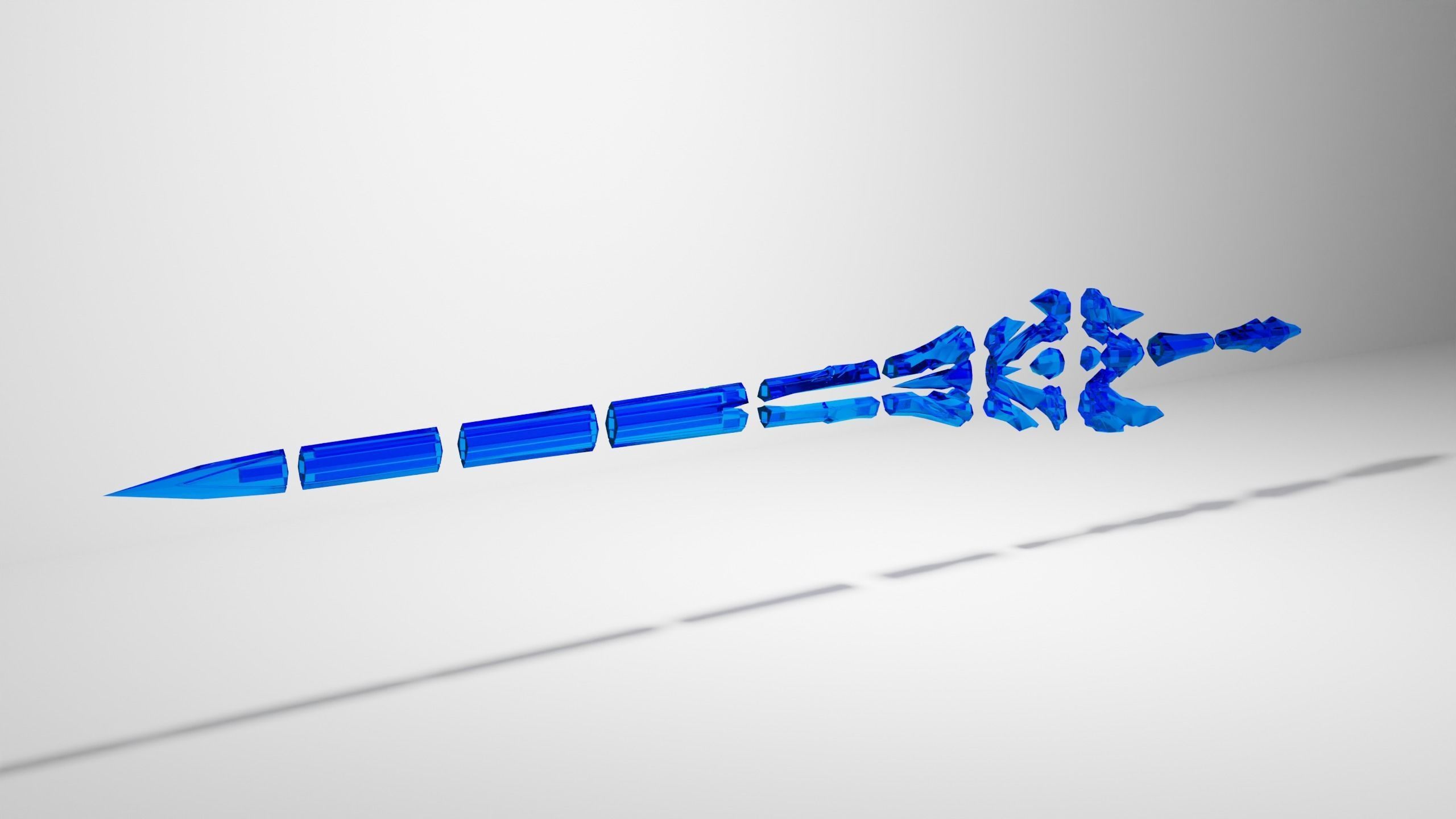 HONKAI STAR RAIL JINGLIU SWORD MODEL 3D PRINT 3D print model_10