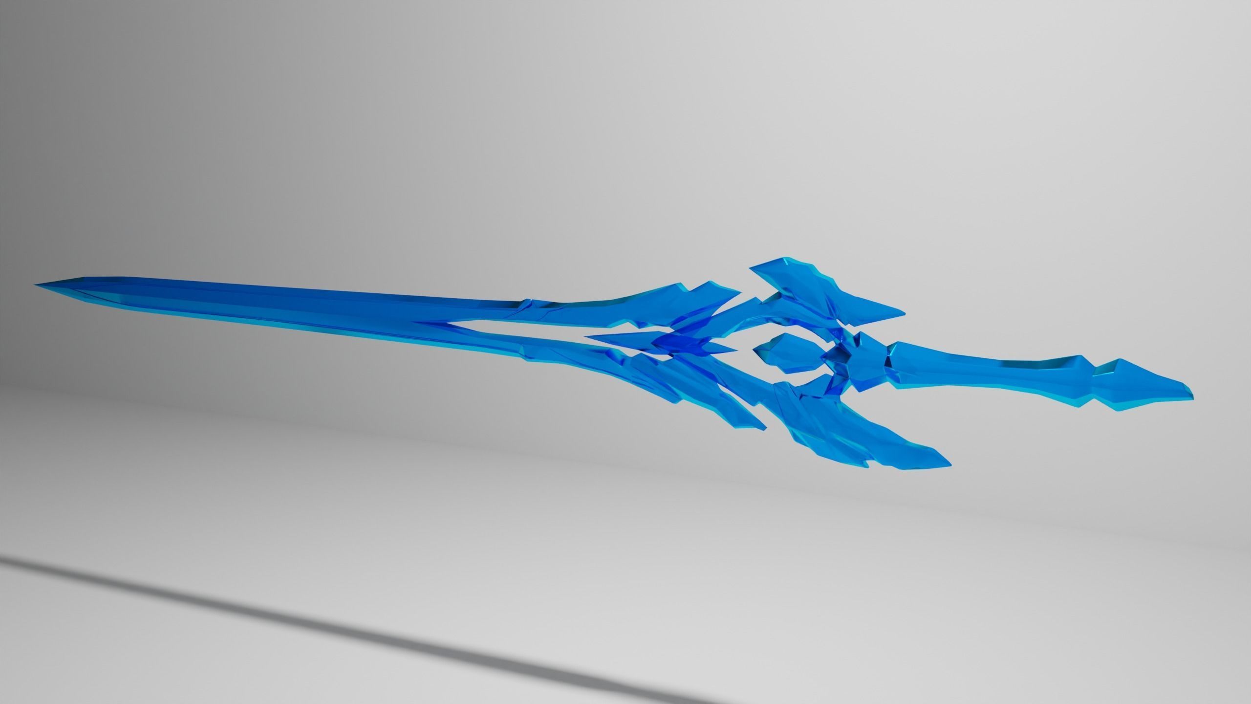 HONKAI STAR RAIL JINGLIU SWORD MODEL 3D PRINT 3D print model_1