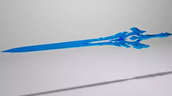 HONKAI STAR RAIL JINGLIU SWORD MODEL 3D PRINT