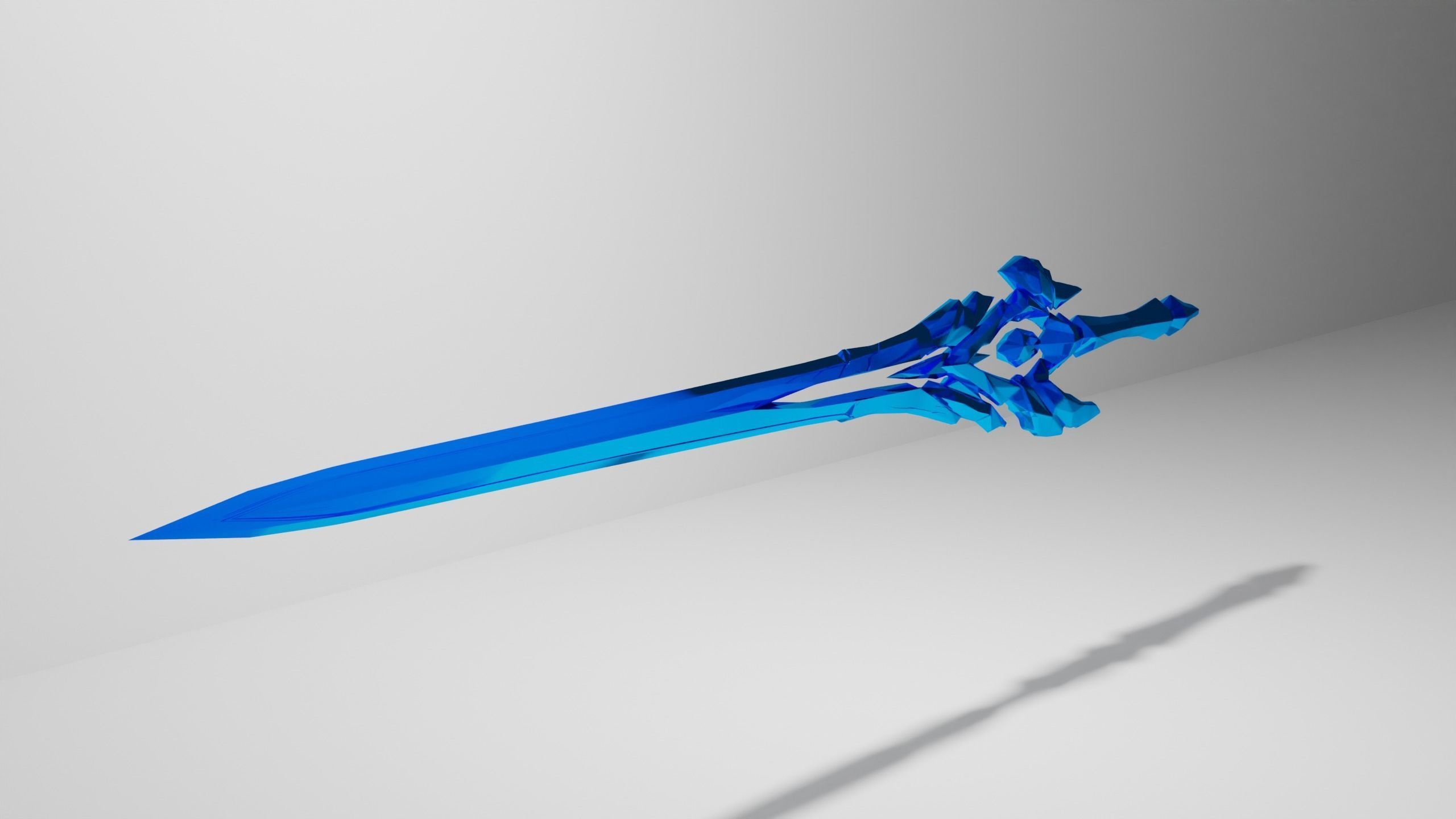 HONKAI STAR RAIL JINGLIU SWORD MODEL 3D PRINT 3D print model_5