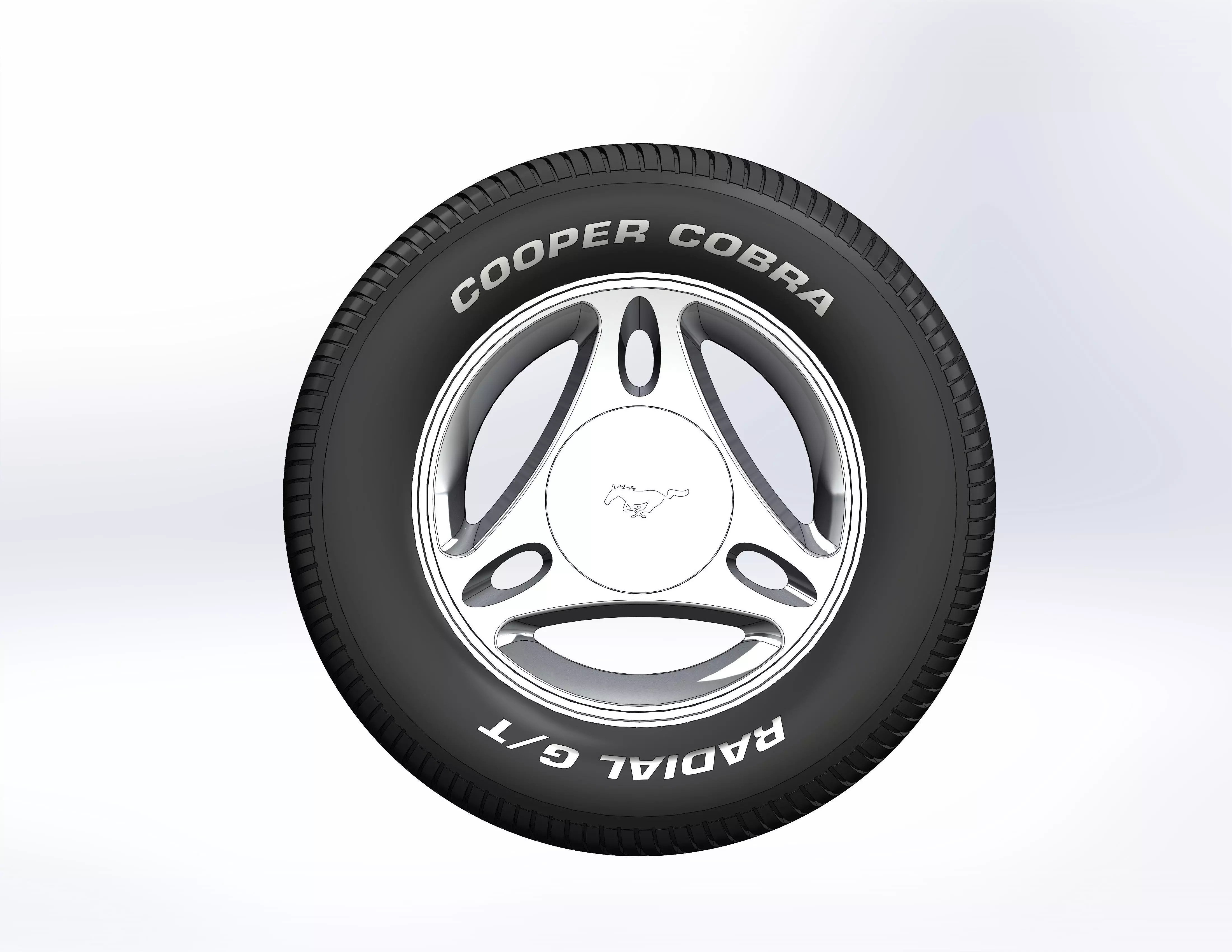 Wheels for scale model Mk4 3D print model_0