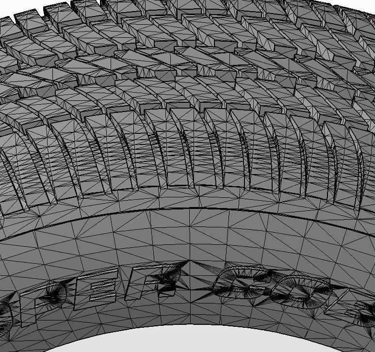 Wheels for scale model Mk4 3D print model_9
