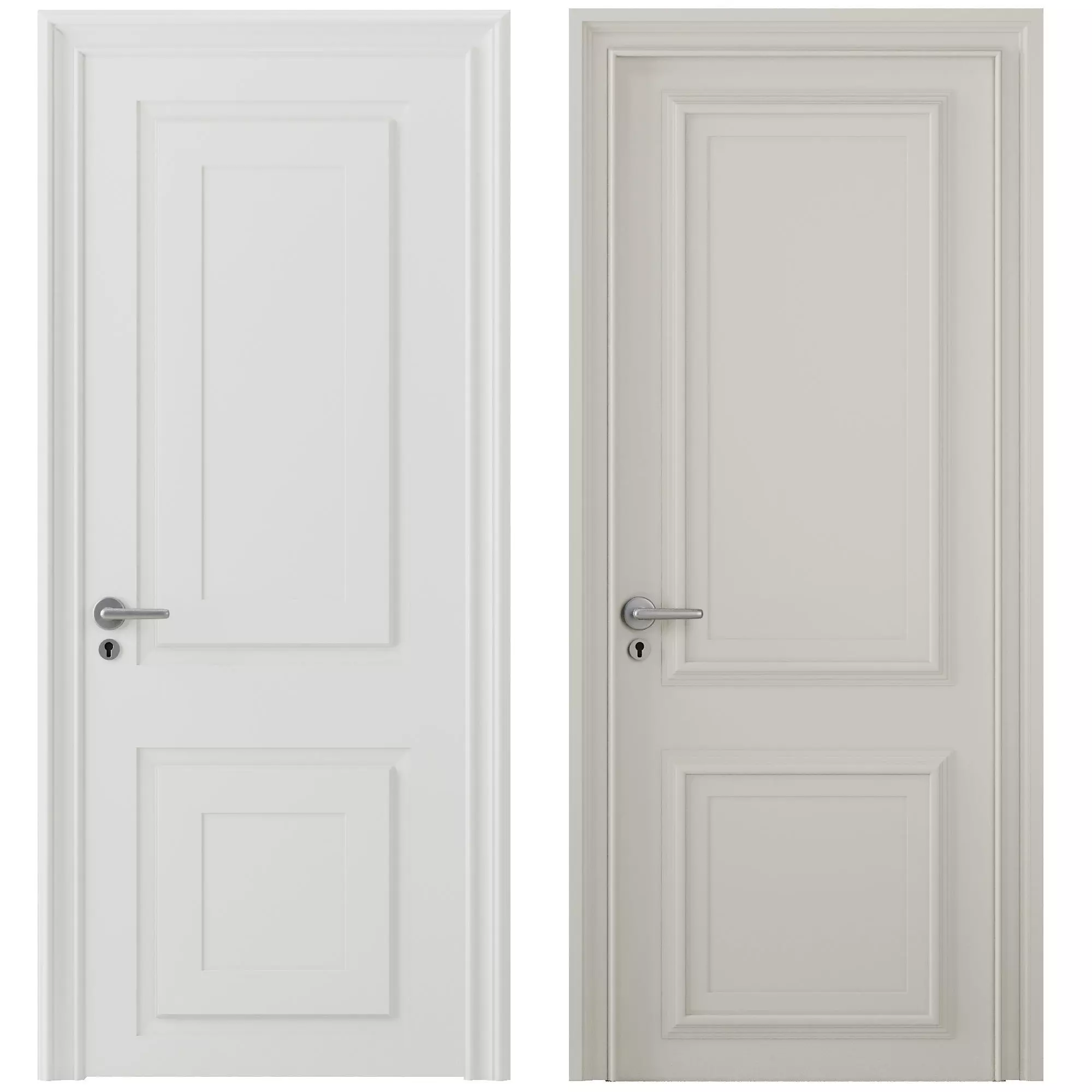 interior door set2 3D model_0