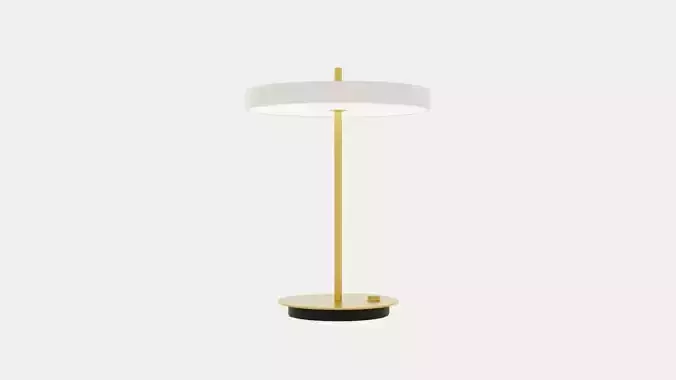 Asteria Table Lamp Low-poly 3D model