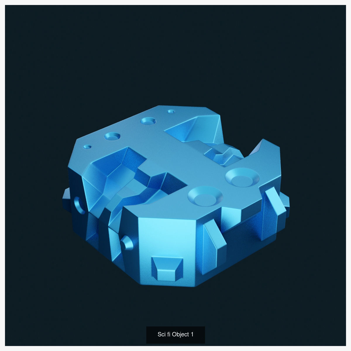 Sci Fi Objects 3D Model Collection_1